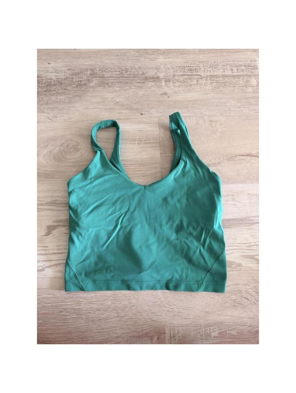 Lululemon Women's Green Vests-tanks-cami